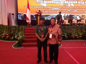 Bupati Nixon Watung Hadiri Rapurna TMMD Ke 37