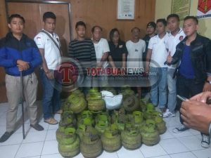Tim Maleo Kota dan Tim Manguni Polda Berhasil Bekuk Pencuri Gas ELPIJI