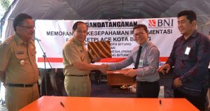 Tingkatkan Sektor UMK dan UMKM, Pemkot Bitung MoU dengan BNI