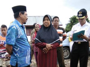 Bupati Kunjungi Lokasi Pemukiman Balukud