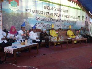 Pesta Adat Tulude di Boltim Meriah