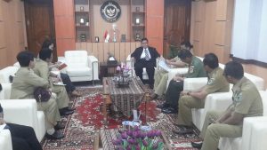 Pemkab Bolmong Bersama BPK RI Bahas Program TMMD