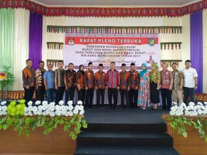 KPUD Bolmong Tetapkan Yasti-Yanny Sebagai Pemenang Pilkada