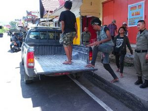 Anak Punk Diamankan Satpol-PP