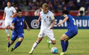 Kualifikasi Piala Dunia Zona Asia: Live Streaming Jepang vs Thailand, 28 Maret 2017 - Prediksi & Prakiraan Pemain