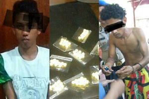 Empat Warga Palu Dibekuk Satuan Narkoba Polres Bolmong