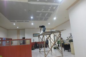 Jelang HUT Daerah, Kantor Bupati Bolmong Dibenahi