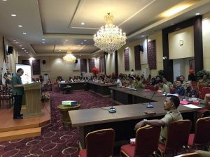 Pemkab Bersama DPRD Bolmong Hadiri Rapat PPSP-AM Provinsi Sulut