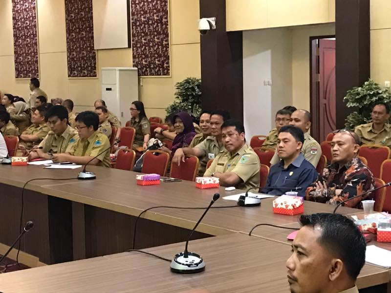Pemkab Bersama DPRD Bolmong Hadiri Rapat PPSP-AM Provinsi Sulut