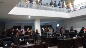 Dekab Boltim Gelar Rapat Paripurna Penetapan Lima Ranperda