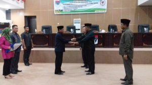 Dekab Boltim Gelar Rapat Paripurna Penetapan Lima Ranperda