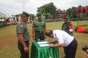 Pj Bupati Bolmong Jadi Inspektur Dalam Pembukaan TMMD Ke-98