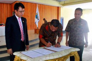 Pemkab Bolmut dan Kejari Boroko Komitmen Kawal ADD
