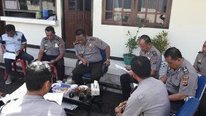 Kapolres Bolmong Gelar Coffee Morning Bersama Perwira