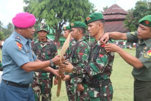 FOTO DANLANTAMAL VIII MANADO TANGGALKAN ALAT KERJA