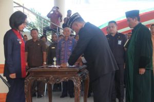 Tugas Pertama Tahlis Setelah Dilantik Menjadi Panglima ASN Bolmong