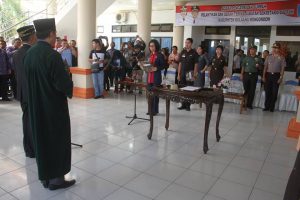 Bupati Resmi Lantik Tahlis Sebagai Sekda Bolmong