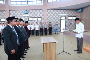 Wabup Boltim Lantik Pengurus Baznas