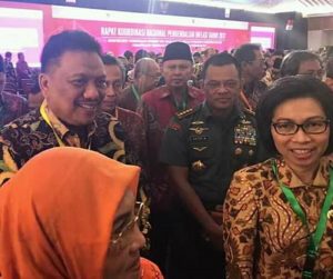 Bupati Bolmong Hadiri Rakornas TIPD 2017