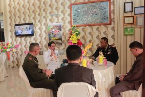 Bupati Boltim Irup HUT Bhayangkara ke-71 di Mapolres Bolmong Bupati Boltim Irup HUT Bhayangkara ke-71 di Mapolres Bolmong