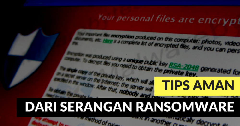 tipsamandariseranganransomware
