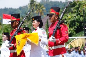 Upacara Peringati HUT RI Ke-72 Di Boltim Berlangsung khidmat