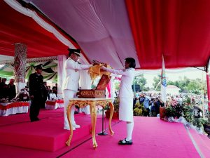 Bendera,Wabup Ingatkan Warga Soal Nilai Kebangsaan Bendera,Wabup Ingatkan Warga Soal Nilai Kebangsaan