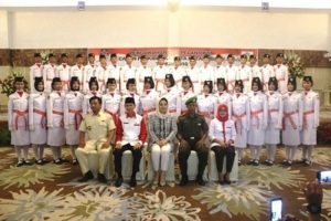 Walikota Kotamobagu Apresiasi Semangat Paskibra saat bertugas