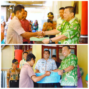 Depri Serahkan Bantuan Kapal Ikan dan Alat Tangkap ke Koperasi Padaidi