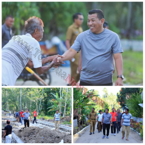 Dengarkan Aspirasi, Bupati Bolmut Turun di Desa