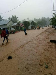 Tiga Desa di Kecamatan Lolayan diterjang Banjir