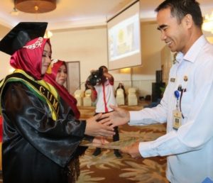 Wakili Walikota, Sekda Hadiri Wisuda Angkatan 5 Stikes Kotamobagu
