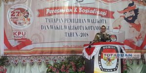 Walikota Tegaskan Pemerintah Wajib Sukseskan Pilkada 2018