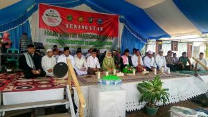 Bupati Bolmong Hadiri Peringatan Hari Santri Ke-III di Desa Lolanan