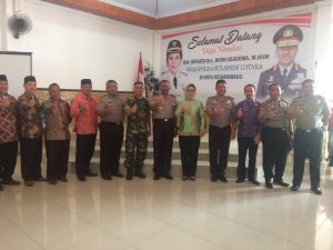 Walikota Terimah Kunker Wakapolda Sulut di Rudis