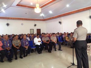 Tatong Sambut Kunker Waka Polda Sulut di Kotamobagu
