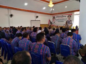 Tatong Sambut Kunker Waka Polda Sulut di Kotamobagu