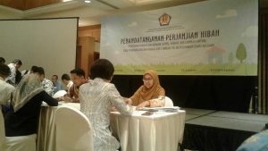 Bupati Bolmong Tandatangani Perjanjian Hibah Program Air Minum APBN 2017