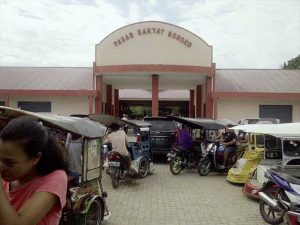 Pemda Edarkan Surat Retribusi ke Pedagang Pasar Boroko