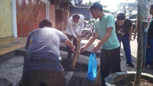 Adnan Pantau Kebersihan di Kotamobagu