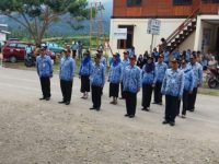 Peringati HUT Korpri ke-46, Pemkab Boltim Gelar Lomba PBB ASN