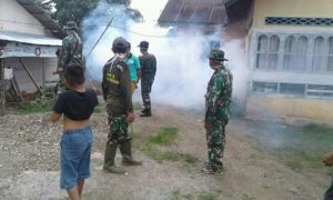 Waspada DBD, Dinkes Bolmong Lakukan Fogging di Wilayah Dumoga