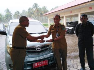 Sekwan Bolmong Gelar Acara Terima Aset Kendis Bersama Tiga Kabag