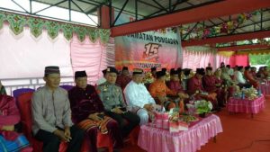 Para Tamu dan Undangan yang hadir pada peringatan HUT Kecamatan Posigadan