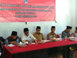 Kegiatan Musrenbang Tingkat Kecamatan Helumo Kegiatan Musrenbang Tingkat Kecamatan Helumo