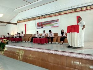 Tenaga AHli Keuangan Pemkab Bolsel Syafrudin Mosii SE MM Menjadi Narasumber Dalam Kegiatan Sosialisasi Pengelolaan Keuangan Daerah dan Dana Desa