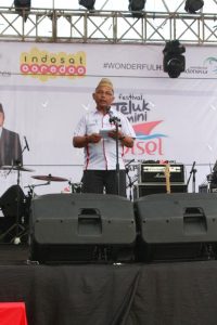 Laporan Panitia FTT 2018 oleh Kadis Pariwisata dan Kebudayaan Resli Paputungan
