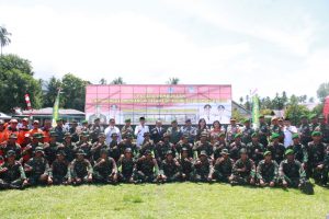 Pembukaan Kegiatan TNI Manunggal Membangun Desa (TMMD) Ke 101 di Kecamatan Tomini Tahun 2018 (1)