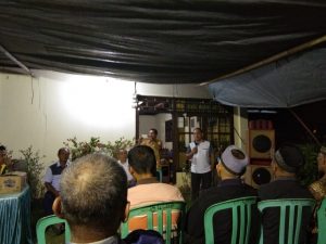 Silaturahmi yusra Alhabsyi dengan masyarakat Bulud