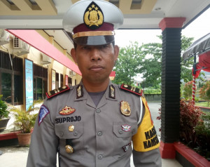 Kasatlantas Polres Touna Iptu Suprojo SH. 
